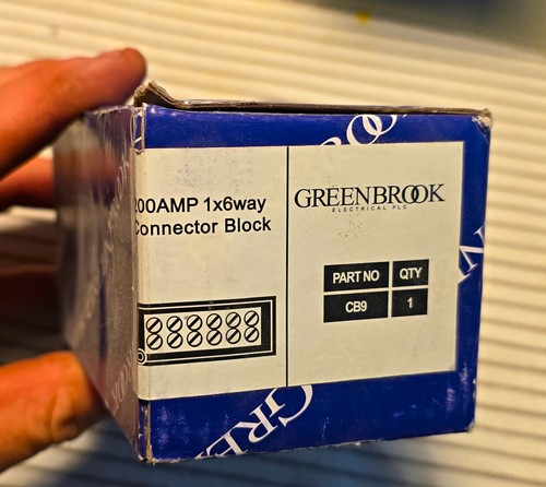 Greenbrook cb9 connector block - cb9,
