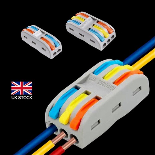 Reusable spring lever terminal - spring,
