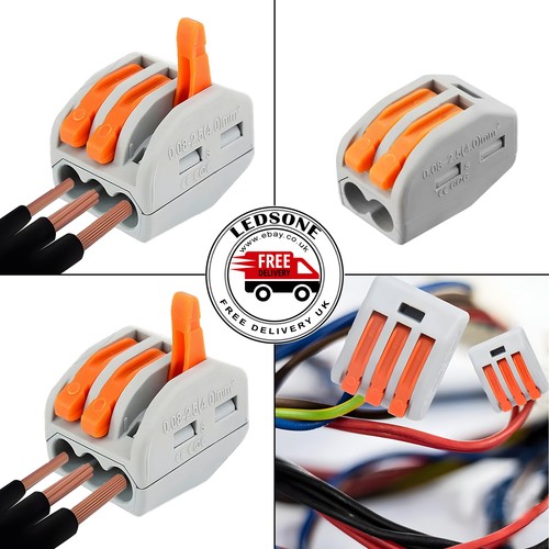 Reusable spring lever terminal - reusable,
