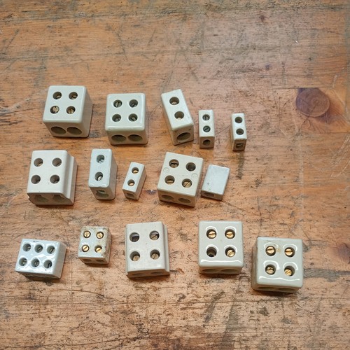 Porcelain ceramic terminal - porcelain,