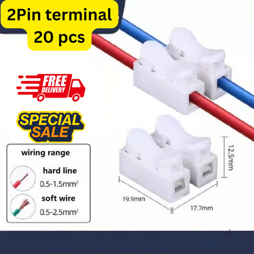 Spring wire connectors - spring,