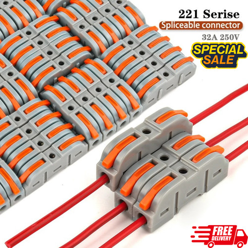 50pcs spring lever terminal - 25/50pcs,