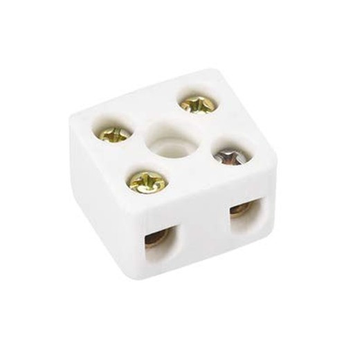 2way ceramic terminal block - 1x,