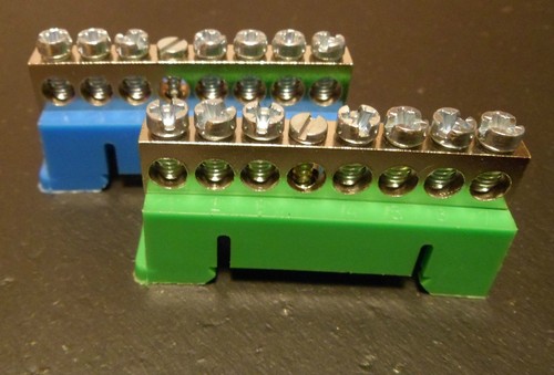 Din rail way terminal - din,